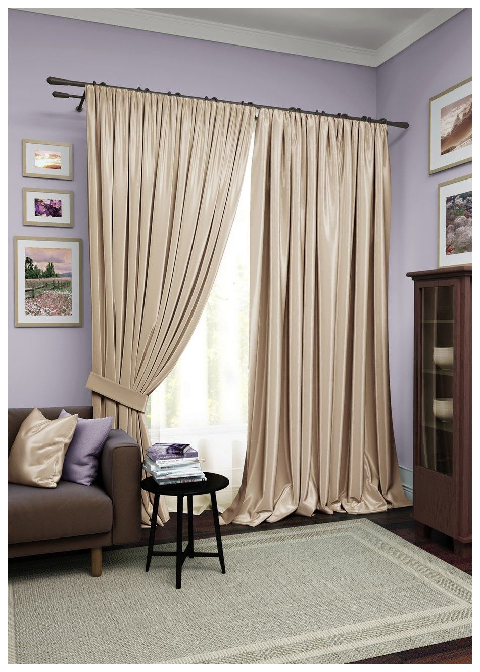 Шторы классические Kauffort Avery 220x270, 450x270, кофе с молоком/светло-бежевый, Avery
Шторы классические Kauffort Avery 220x270, 450x270, кофе с молоком/светло-бежевый, Avery