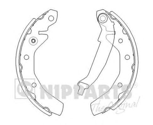 Тормозные колодки NIPPARTS J3500905
Тормозные колодки NIPPARTS J3500905