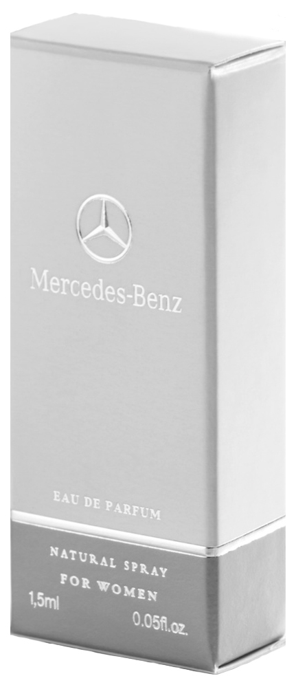 Парфюмерная вода Mercedes-Benz Perfume Women Sample 1,5 мл, Mercedes-Benz Woman 1,5 мл
Парфюмерная вода Mercedes-Benz Perfume Women Sample 1,5 мл, Mercedes-Benz Woman 1,5 мл