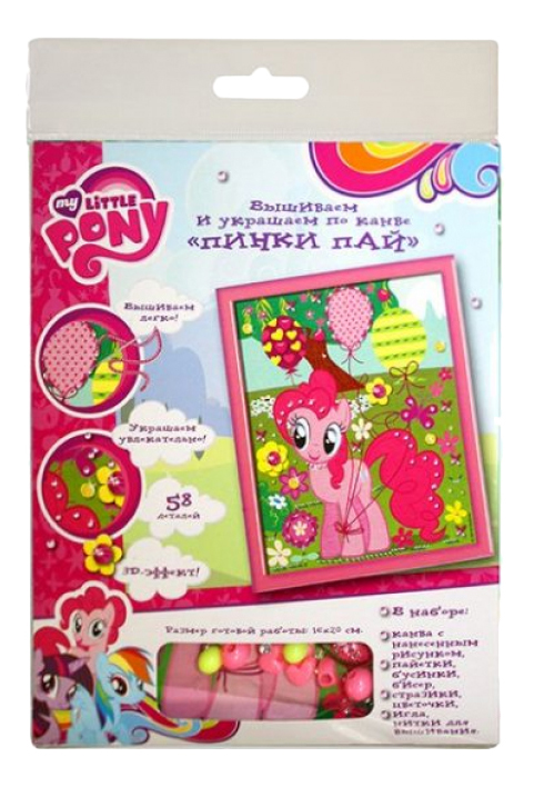Вышивка для детей Росмэн My Little Pony Пинки Пай, Пинки Пай
Вышивка для детей Росмэн My Little Pony Пинки Пай, Пинки Пай