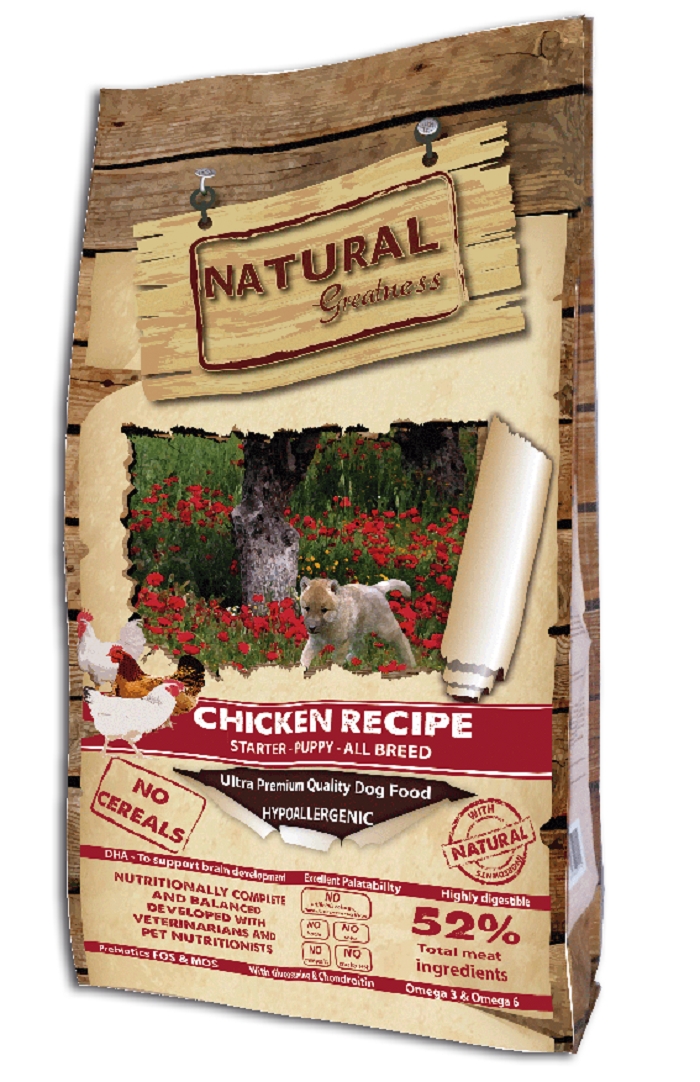Сухой корм для щенков Natural Greatness Chicken Recipe Starter Puppy, с курицей, 18 кг, Chicken Recipe Starter Puppy
Сухой корм для щенков Natural Greatness Chicken Recipe Starter Puppy, с курицей, 18 кг, Chicken Recipe Starter Puppy