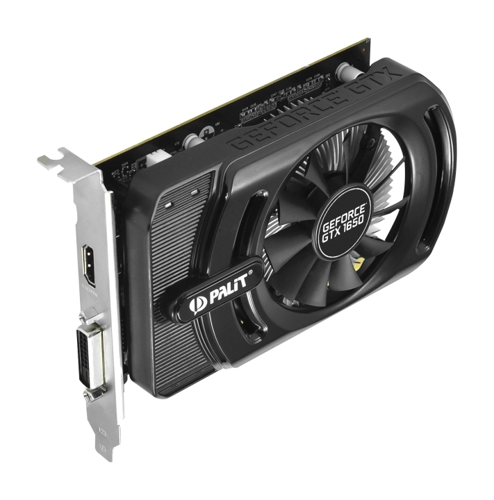 Видеокарта Palit nVidia GeForce GTX 1650 (PA-GTX1650 StormX OC 4G), PA-GTX1650 StormX OC 4G
Видеокарта Palit nVidia GeForce GTX 1650 (PA-GTX1650 StormX OC 4G), PA-GTX1650 StormX OC 4G