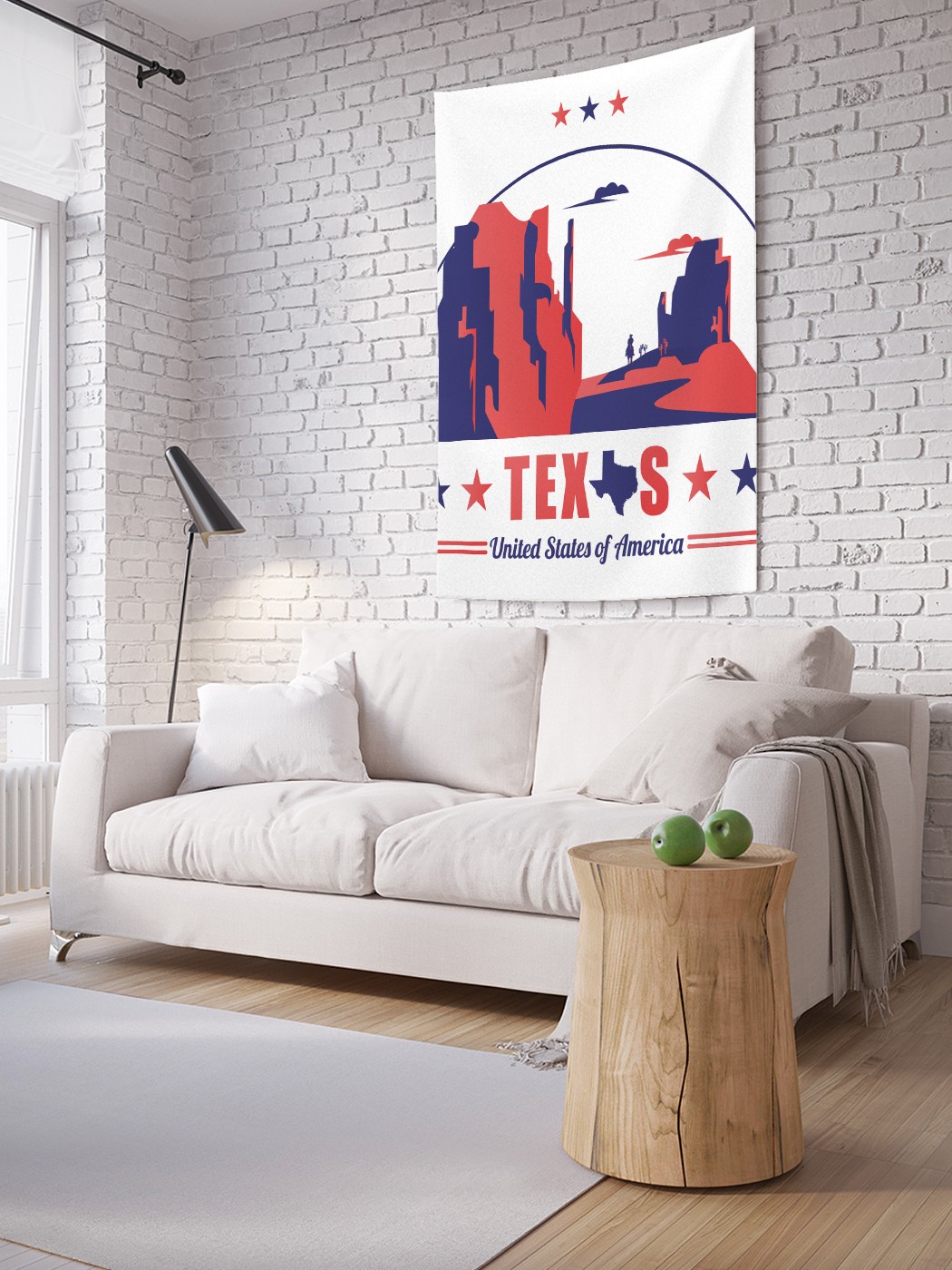 Вертикальное фотопанно на стену JoyArty Постер Техаса 150x200 см, Постер Техаса 
Вертикальное фотопанно на стену JoyArty Постер Техаса 150x200 см, Постер Техаса