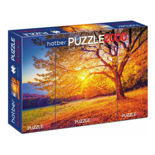Пазл классический парный Hatber Puzzle Triptych 3 в 1 Волшебный закат Прованс 2000 деталей
Пазл классический парный Hatber Puzzle Triptych 3 в 1 Волшебный закат Прованс 2000 деталей