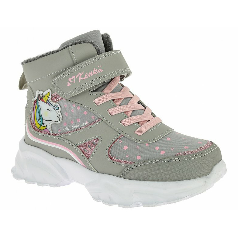 Ботинки для девочки Kenka серые р 28
Ботинки для девочки Kenka серые р 28