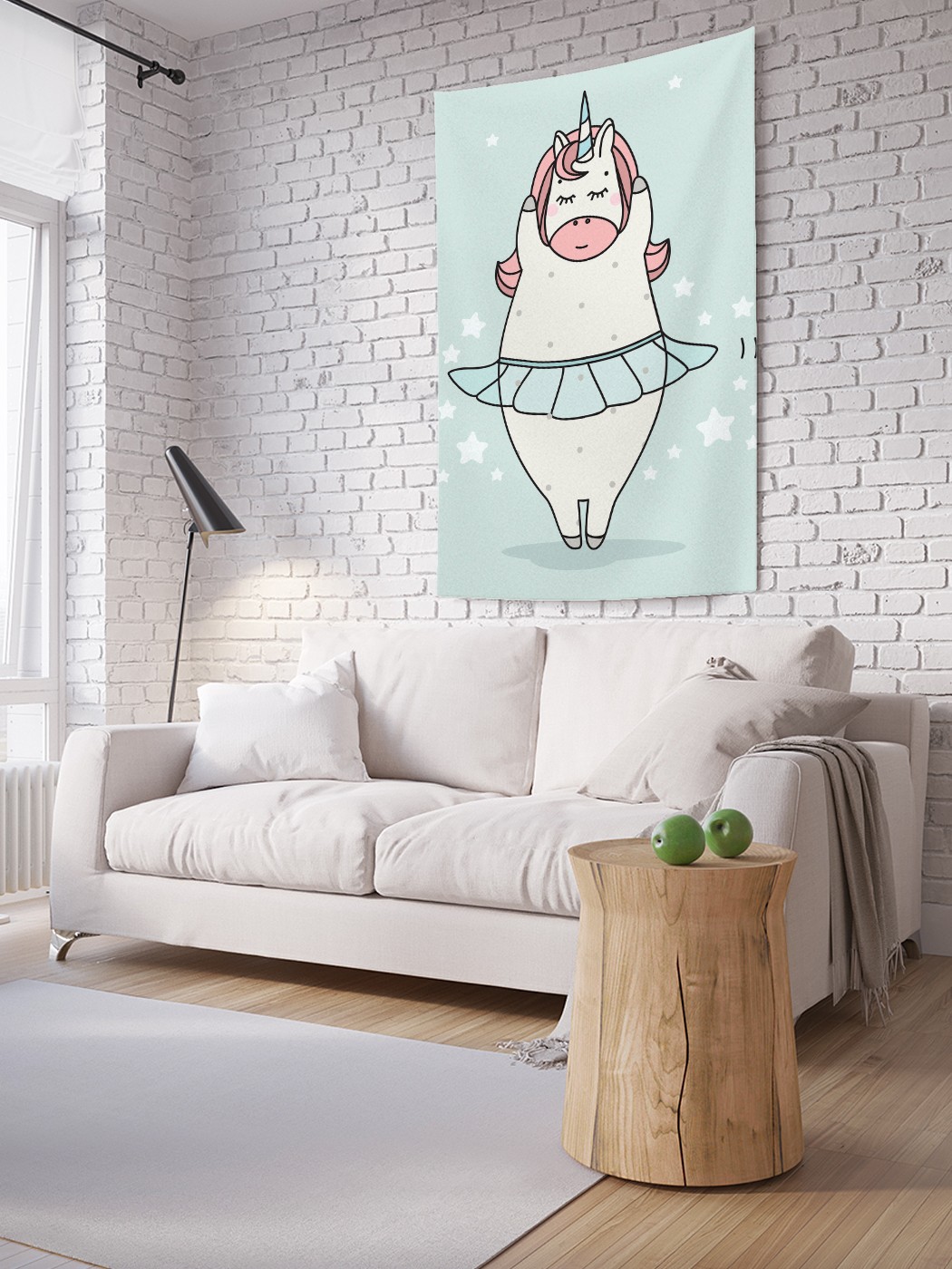 Вертикальное фотопанно на стену JoyArty Единорог балерина 150x200 см, Единорог балерина
Вертикальное фотопанно на стену JoyArty Единорог балерина 150x200 см, Единорог балерина