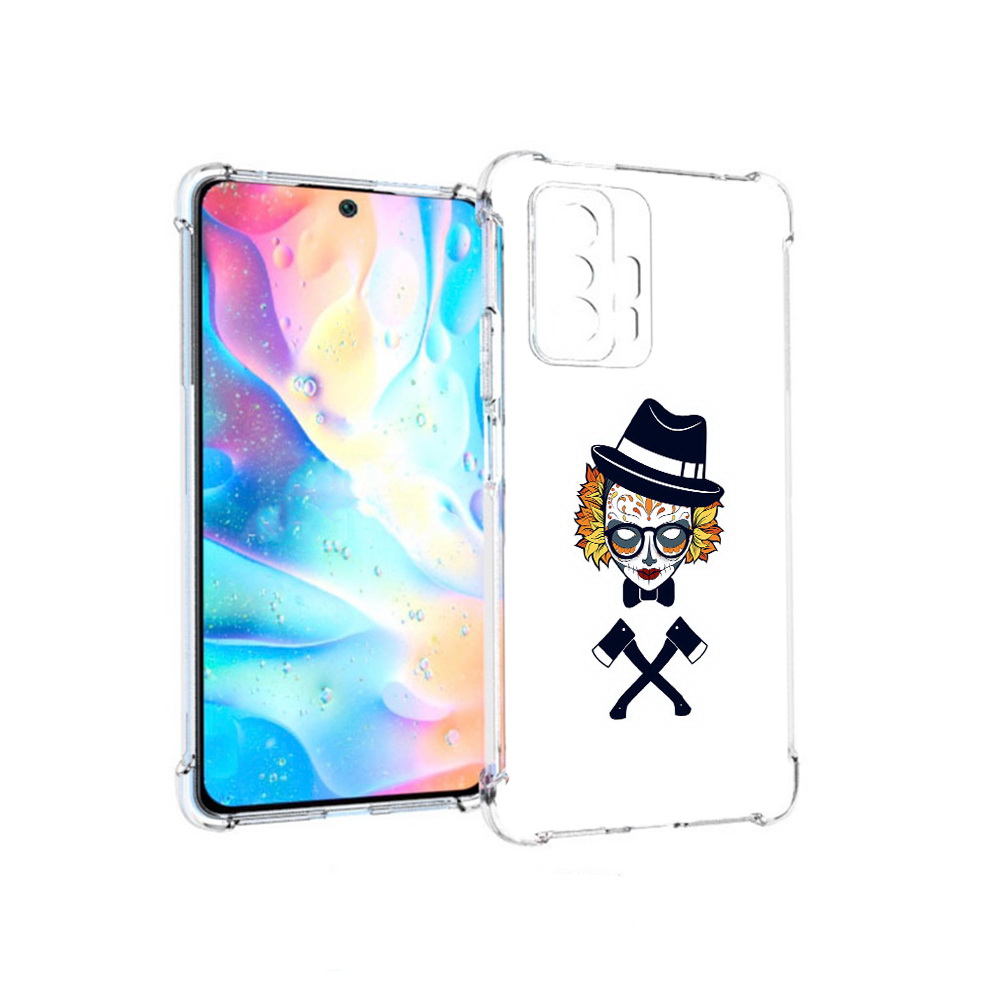 Чехол MyPads Tocco для Xiaomi 11T Pro девушка в маске с топорами рисунок, Прозрачный, Tocco
Чехол MyPads Tocco для Xiaomi 11T Pro девушка в маске с топорами рисунок, Прозрачный, Tocco