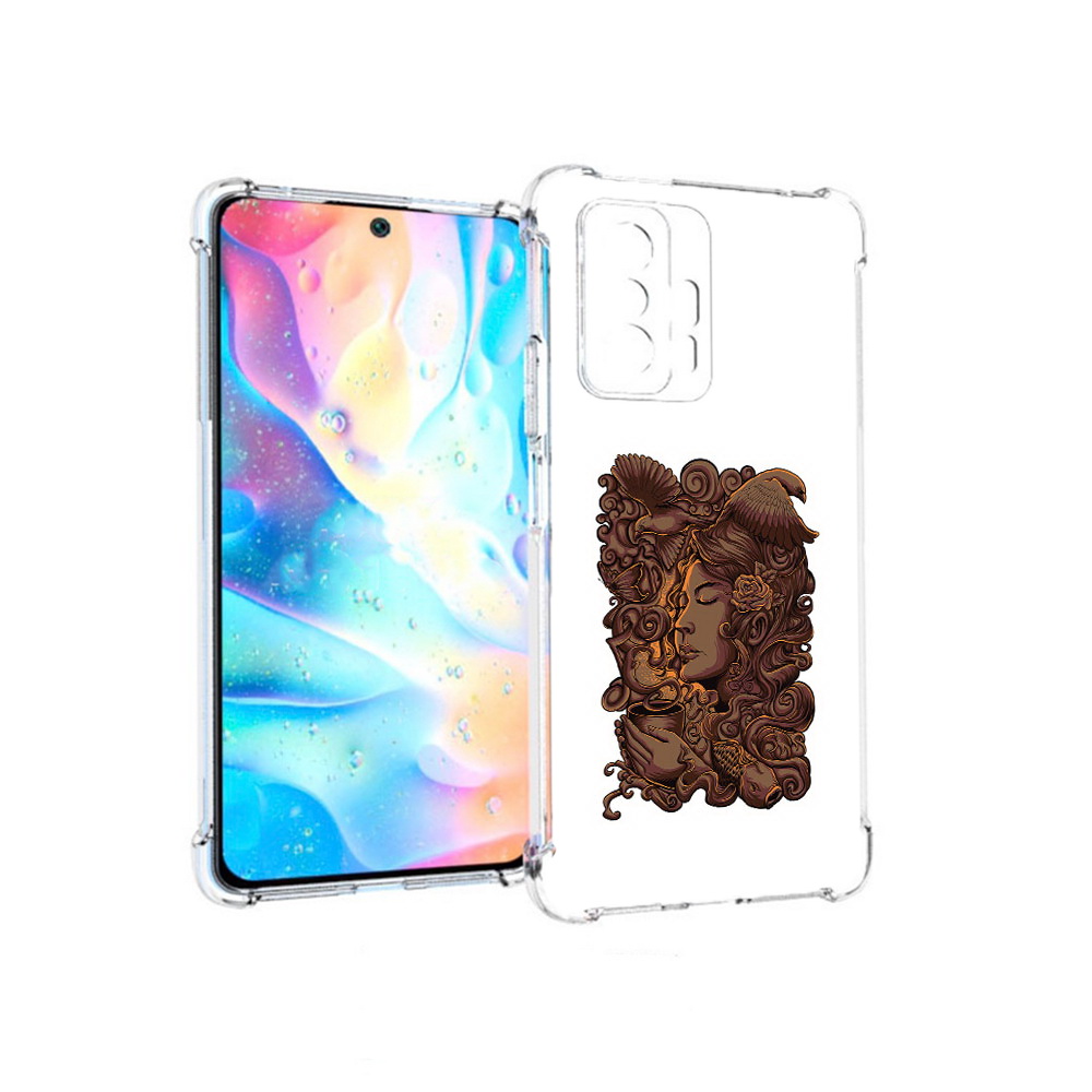 Чехол MyPads Tocco для Xiaomi 11T Pro девушка с длинными волосами абстракция, Прозрачный, Tocco
Чехол MyPads Tocco для Xiaomi 11T Pro девушка с длинными волосами абстракция, Прозрачный, Tocco