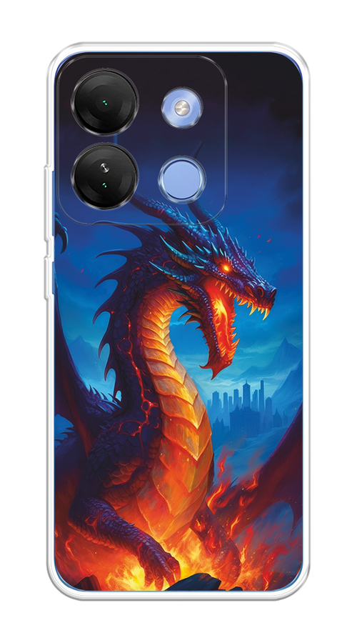 Чехол на Infinix Smart 7 HD "Дракон над лавой", Оранжевый;коричневый;синий, 3103850-1
Чехол на Infinix Smart 7 HD "Дракон над лавой", Оранжевый;коричневый;синий, 3103850-1