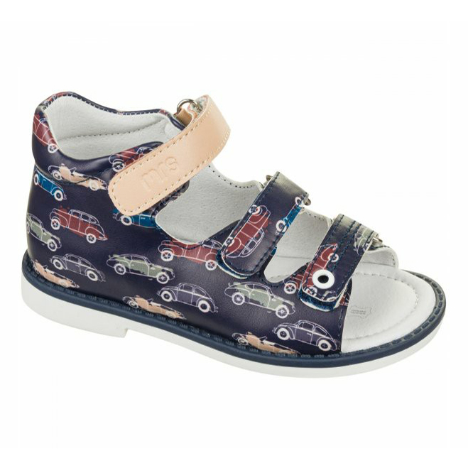 Сандалии для мальчика Mursu синие р 23, Разноцветный 
Сандалии для мальчика Mursu синие р 23, Разноцветный