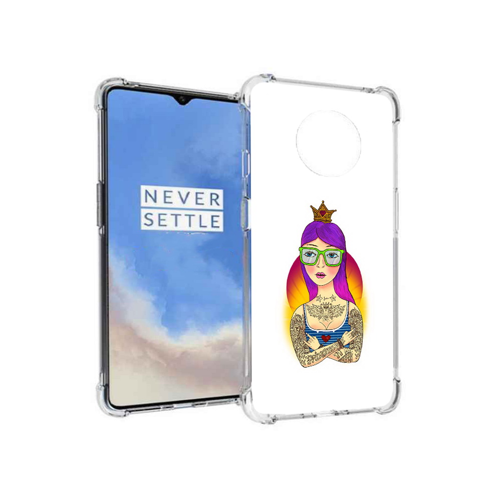 Чехол MyPads Tocco для OnePlus 7T девушка в татуировках с короной (PT227044.138.305), Прозрачный, Tocco
Чехол MyPads Tocco для OnePlus 7T девушка в татуировках с короной (PT227044.138.305), Прозрачный, Tocco