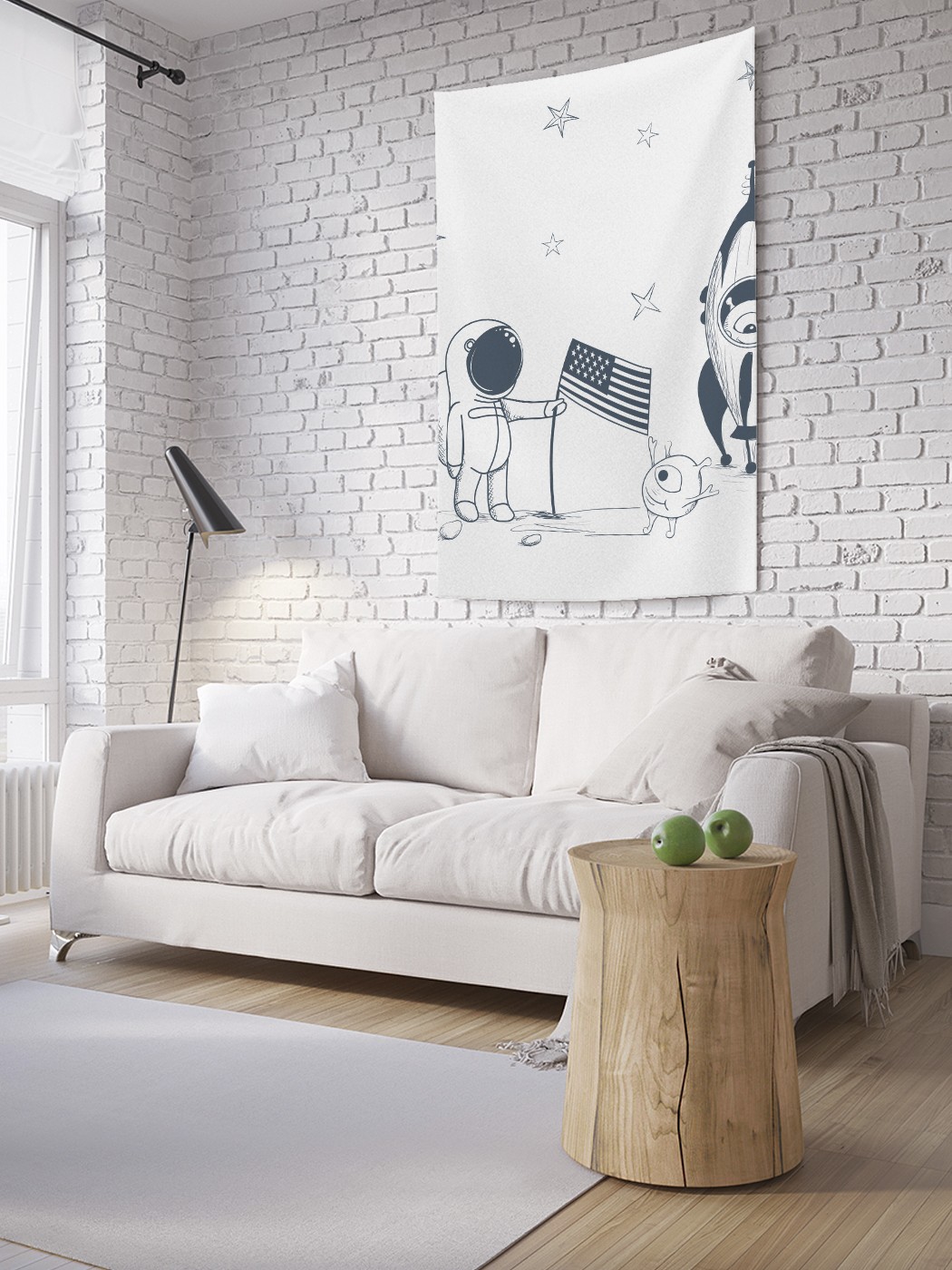 Вертикальное фотопанно на стену JoyArty Флаг Америки на Марсе 150x200 см, Флаг Америки на Марсе
Вертикальное фотопанно на стену JoyArty Флаг Америки на Марсе 150x200 см, Флаг Америки на Марсе