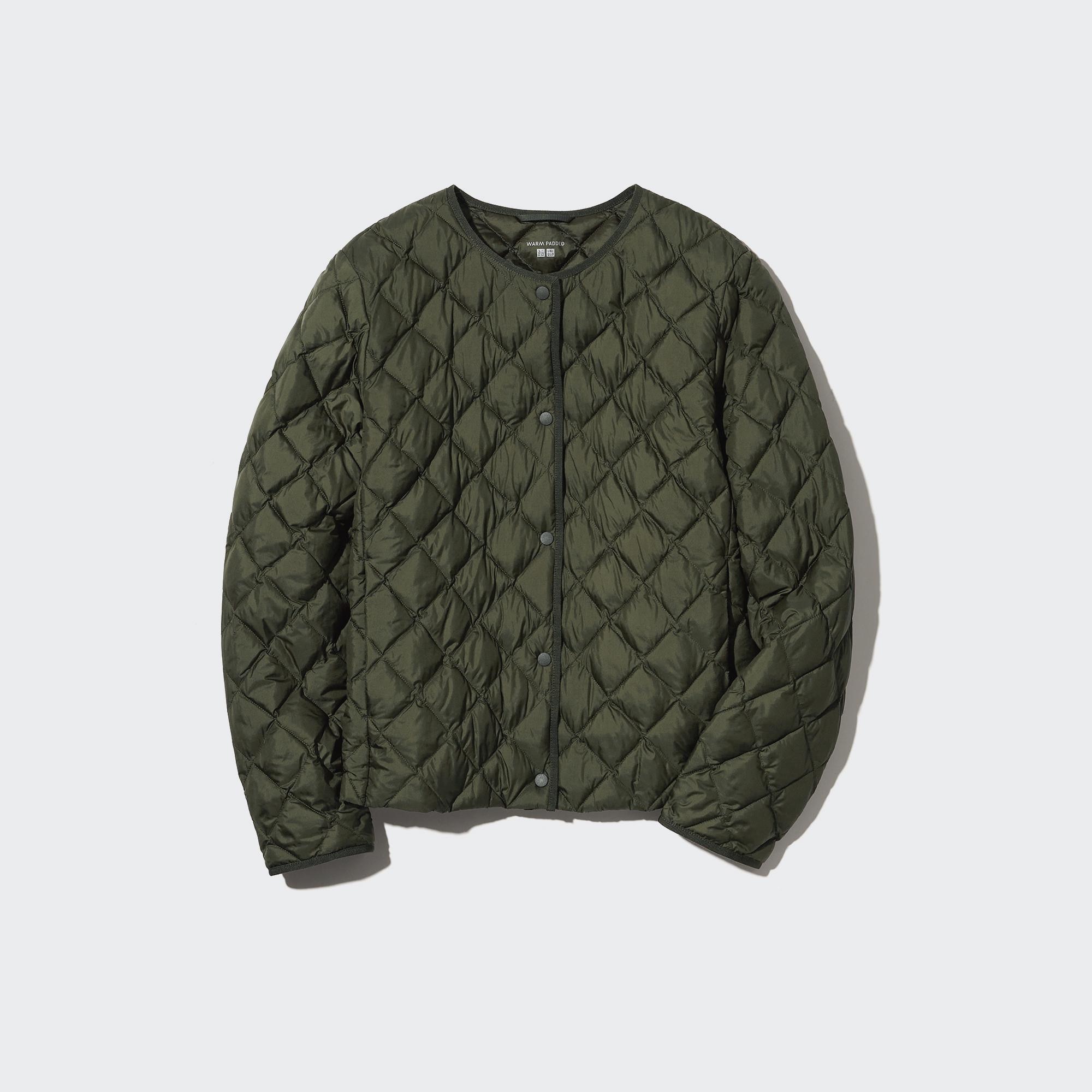 фото Куртка женская uniqlo 450314col57 хаки xl