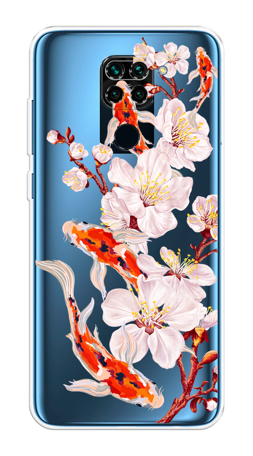 Чехол на Xiaomi Redmi 10X/Redmi Note 9 "Карпы и сакура", Оранжевый;розовый;бежевый;прозрачный, 38150-1
Чехол на Xiaomi Redmi 10X/Redmi Note 9 "Карпы и сакура", Оранжевый;розовый;бежевый;прозрачный, 38150-1