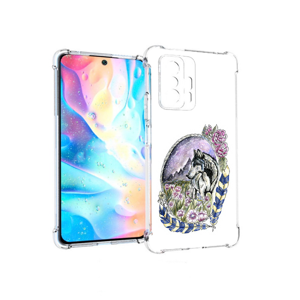 Чехол MyPads Tocco для Xiaomi 11T Pro нарисованный волк в цветах с перьями, Прозрачный, Tocco
Чехол MyPads Tocco для Xiaomi 11T Pro нарисованный волк в цветах с перьями, Прозрачный, Tocco