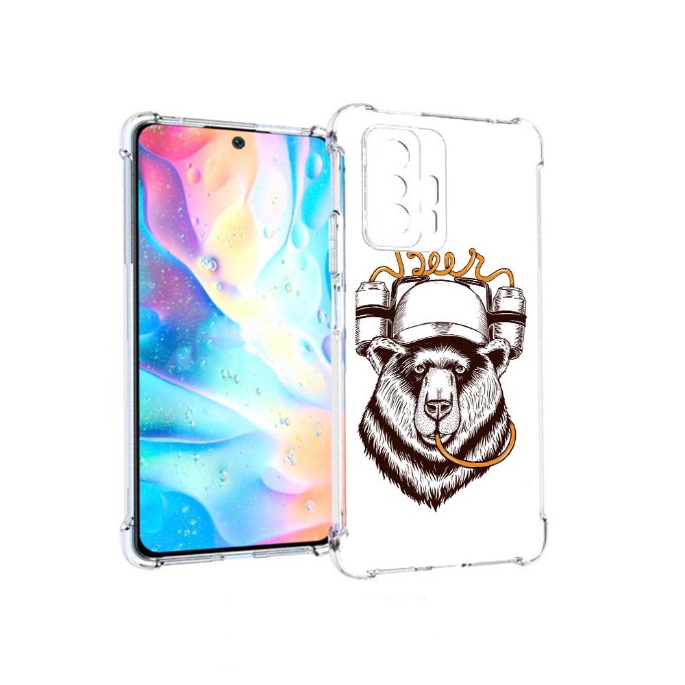 Чехол MyPads Tocco для Xiaomi 11T Pro пивной медведь (PT163474.285.538), Прозрачный, Tocco
Чехол MyPads Tocco для Xiaomi 11T Pro пивной медведь (PT163474.285.538), Прозрачный, Tocco