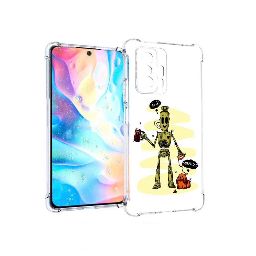 Чехол MyPads Tocco для Xiaomi 11T Pro прикольный робот (PT163474.285.557), Прозрачный, Tocco
Чехол MyPads Tocco для Xiaomi 11T Pro прикольный робот (PT163474.285.557), Прозрачный, Tocco