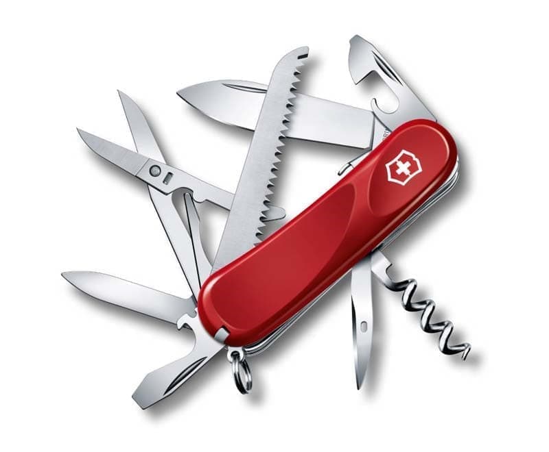 Нож перочинный VICTORINOX Evolution S17, 85 мм, 15 функций, с фиксатором лезвия, красный
Нож перочинный VICTORINOX Evolution S17, 85 мм, 15 функций, с фиксатором лезвия, красный