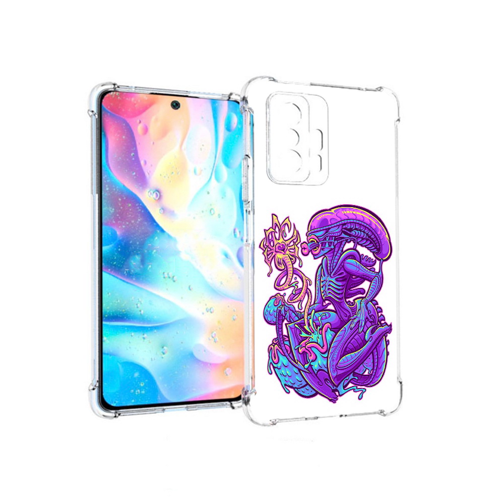Чехол MyPads Tocco для Xiaomi 11T Pro чужой фиолетовый цвет (PT163474.285.693), Прозрачный, Tocco
Чехол MyPads Tocco для Xiaomi 11T Pro чужой фиолетовый цвет (PT163474.285.693), Прозрачный, Tocco