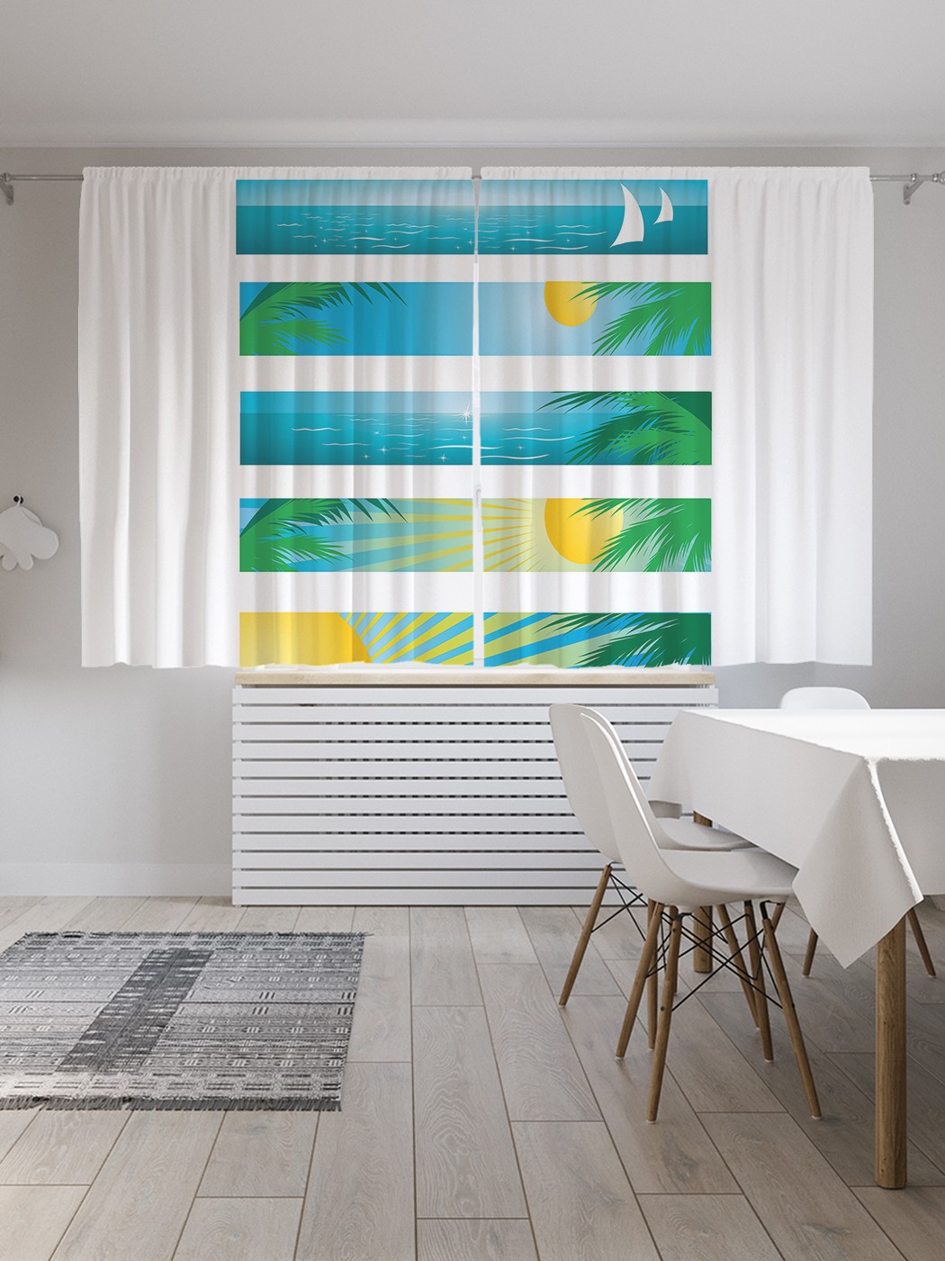 Классические шторы JoyArty "Модульное море", серия Oxford DeLux, 2 полотна 145x180 см, Модульное море
Классические шторы JoyArty "Модульное море", серия Oxford DeLux, 2 полотна 145x180 см, Модульное море