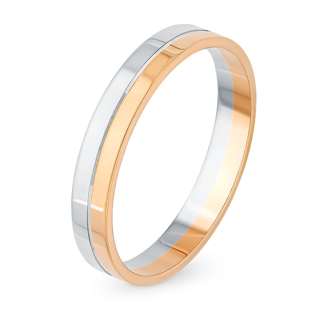 Кольцо обручальное из комбинированного золота р. 585Gold 699000270, 699000270
Кольцо обручальное из комбинированного золота р. 585Gold 699000270, 699000270