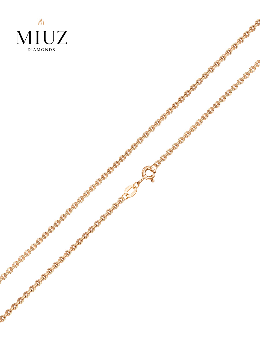 Цепочка из золота 50 см MIUZ Diamonds (Московский ювелирный завод) C30-NC12-053PG-06050, C30-NC12-053PG-06050
Цепочка из золота 50 см MIUZ Diamonds (Московский ювелирный завод) C30-NC12-053PG-06050, C30-NC12-053PG-06050