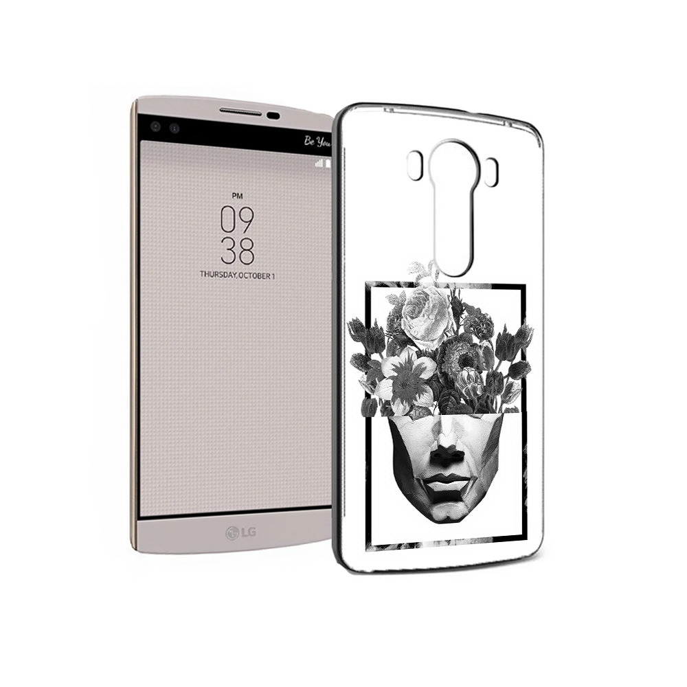 Чехол MyPads Tocco для LG V10 черно белая ваза в абстракции (PT25325.78.678), Прозрачный, Tocco 
Чехол MyPads Tocco для LG V10 черно белая ваза в абстракции (PT25325.78.678), Прозрачный, Tocco