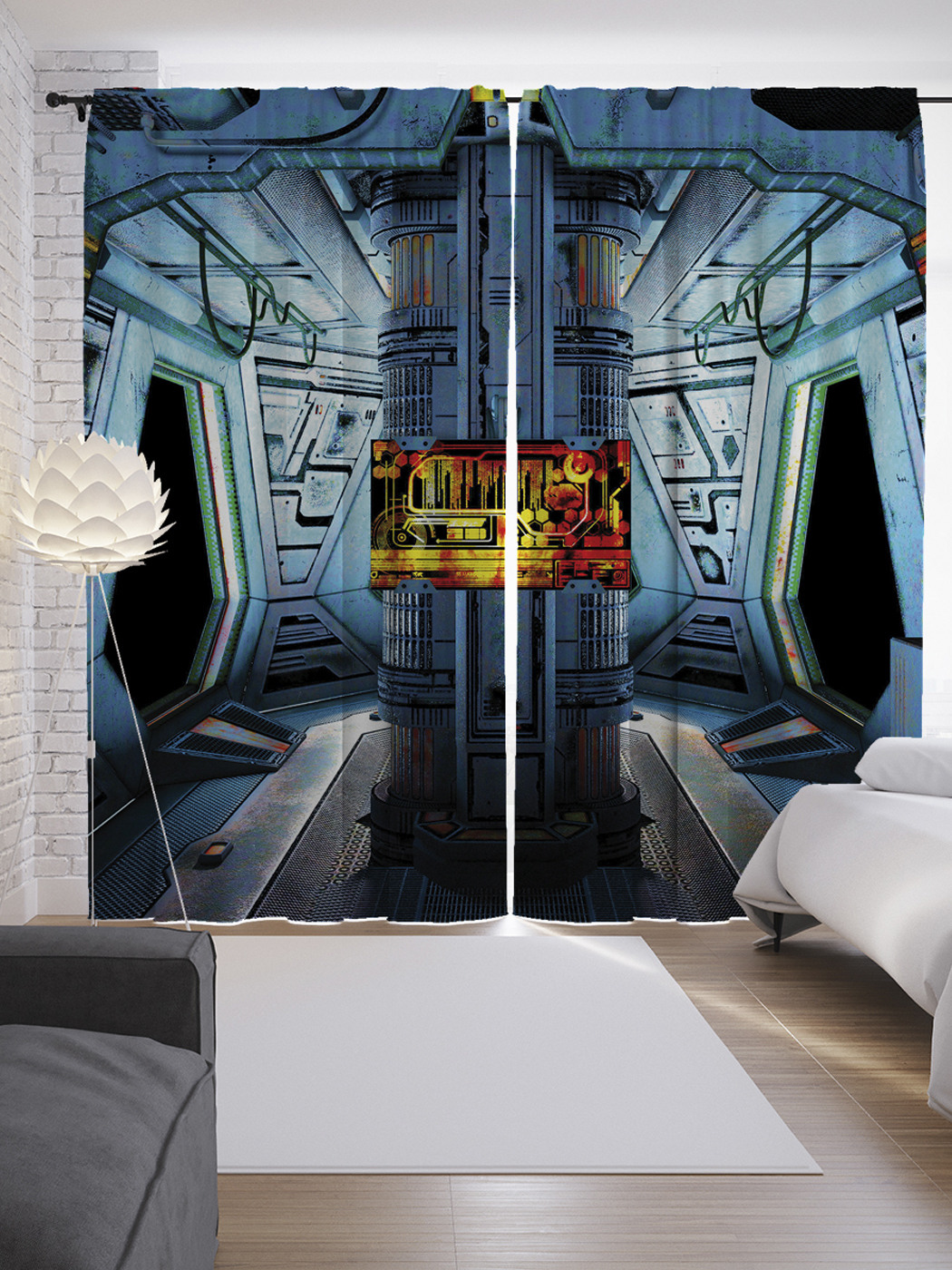 Шторы JoyArty с фотопечатью "Космическое убежище" из сатена, 290х265 см, Космическое убежище
Шторы JoyArty с фотопечатью "Космическое убежище" из сатена, 290х265 см, Космическое убежище