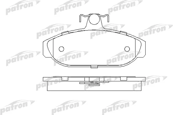 Тормозные колодки PATRON передние для Volvo 740 83-92 760 81-92 780 86-90 940 90-94 PBP317
Тормозные колодки PATRON передние для Volvo 740 83-92 760 81-92 780 86-90 940 90-94 PBP317