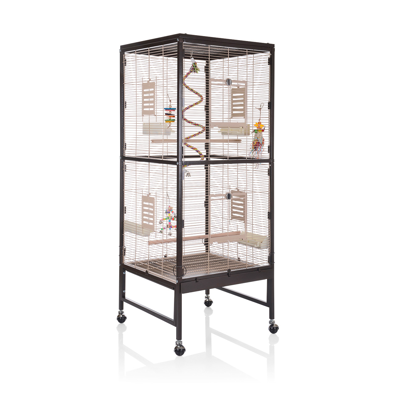 Клетка для птиц Montana 60x60x155 B21209, MONTANA Клетка для малых птиц "Paradiso 60", choco-vanile, 60х60х155см (Германия)
Клетка для птиц Montana 60x60x155 B21209, MONTANA Клетка для малых птиц "Paradiso 60", choco-vanile, 60х60х155см (Германия)