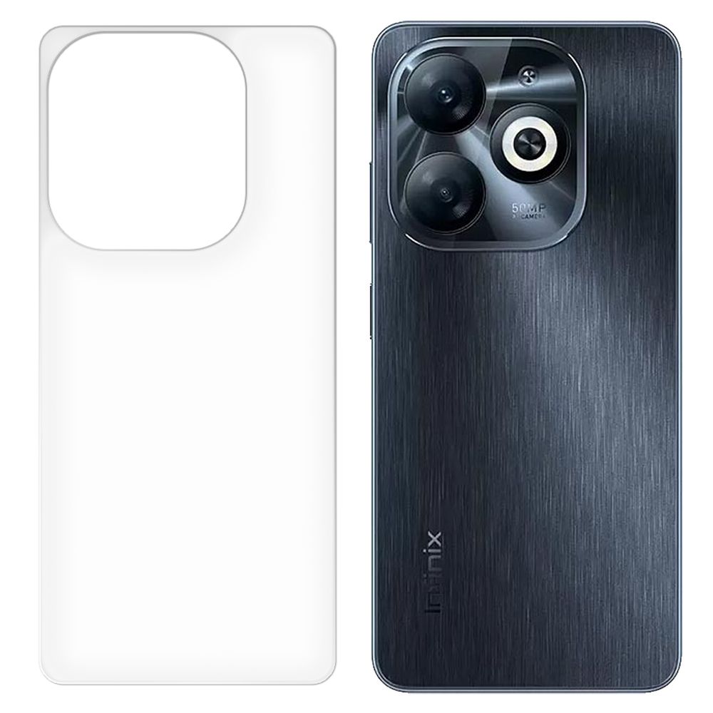Стекло защитное гибридное МАТОВОЕ Krutoff для INFINIX Smart 8 Pro задняя сторона
Стекло защитное гибридное МАТОВОЕ Krutoff для INFINIX Smart 8 Pro задняя сторона