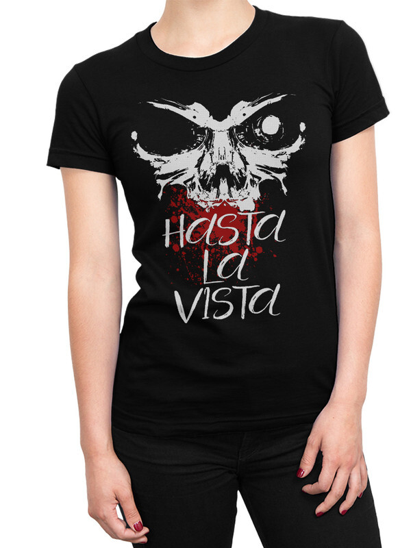 Футболка женская Dream Shirts Аста Ла Виста - Hasta La Vista черная 2XL, Аста Ла Виста - Hasta La Vista
Футболка женская Dream Shirts Аста Ла Виста - Hasta La Vista черная 2XL, Аста Ла Виста - Hasta La Vista