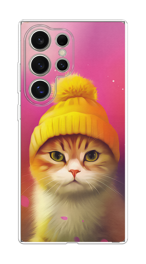 Чехол на Samsung Galaxy S25 Ultra "Котик в шапочке", Розовый;желтый;бежевый, 2110550-1
Чехол на Samsung Galaxy S25 Ultra "Котик в шапочке", Розовый;желтый;бежевый, 2110550-1