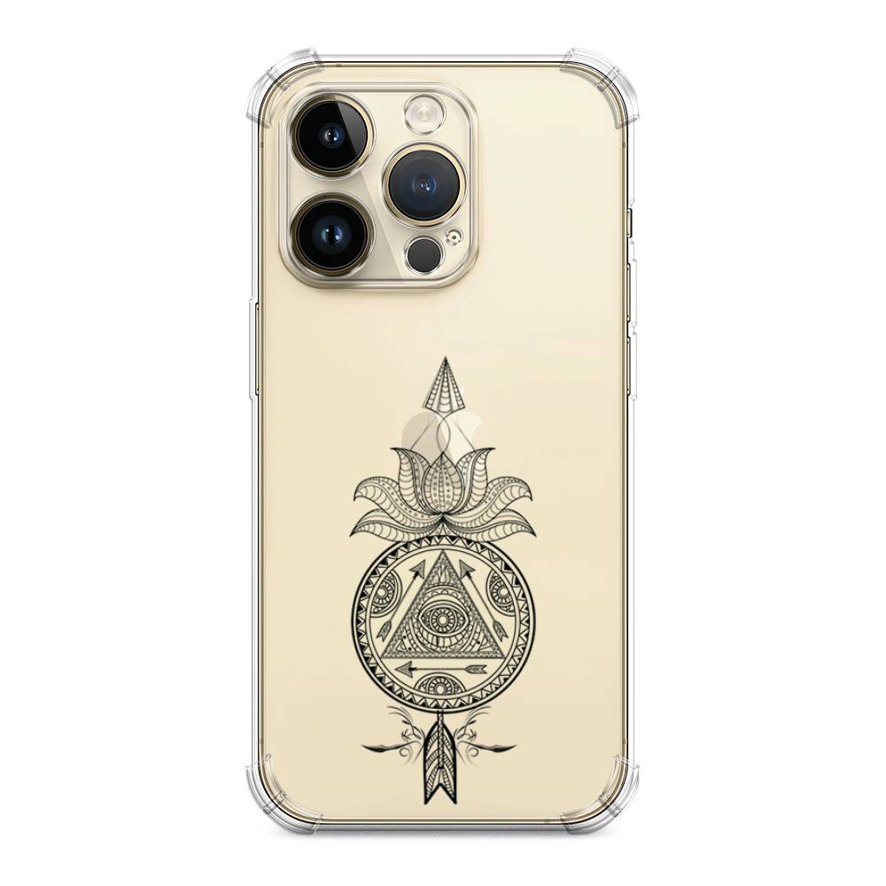 Чехол Awog на Apple iPhone 14 Pro Max / Айфон 14 Про Макс "Талисман арт черный", Серый, 15051-1
Чехол Awog на Apple iPhone 14 Pro Max / Айфон 14 Про Макс "Талисман арт черный", Серый, 15051-1