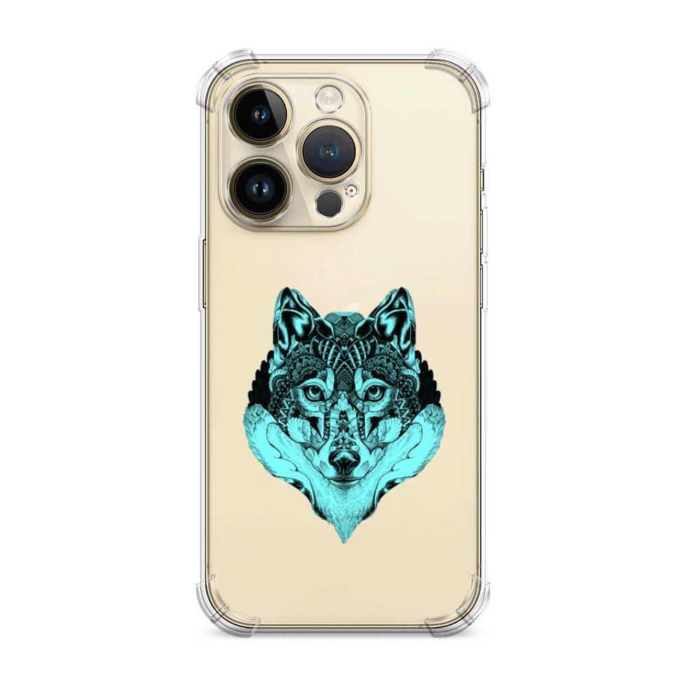 Чехол Awog на Apple iPhone 14 Pro / Айфон 14 Про "Бирюзовый волк", Голубой;черный, 15251-1
Чехол Awog на Apple iPhone 14 Pro / Айфон 14 Про "Бирюзовый волк", Голубой;черный, 15251-1