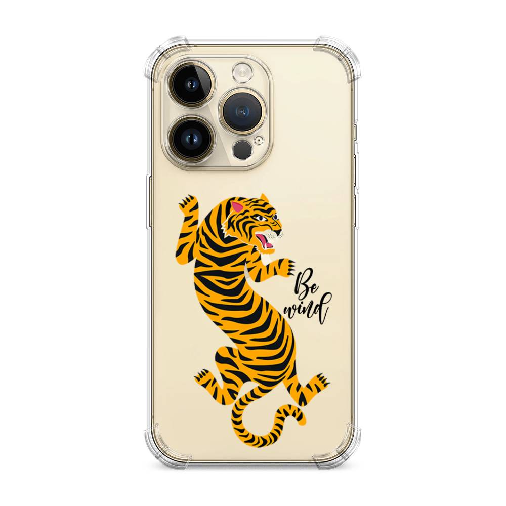Чехол Awog на Apple iPhone 14 Pro / Айфон 14 Про "Tiger be wind", Желтый;черный, 15251-1
Чехол Awog на Apple iPhone 14 Pro / Айфон 14 Про "Tiger be wind", Желтый;черный, 15251-1
