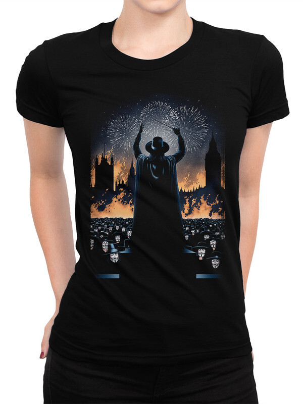 Футболка женская Dream Shirts V Значит Вендетта - Гай Фокс черная L, "V Значит Вендетта - Гай Фокс"
Футболка женская Dream Shirts V Значит Вендетта - Гай Фокс черная L, "V Значит Вендетта - Гай Фокс"