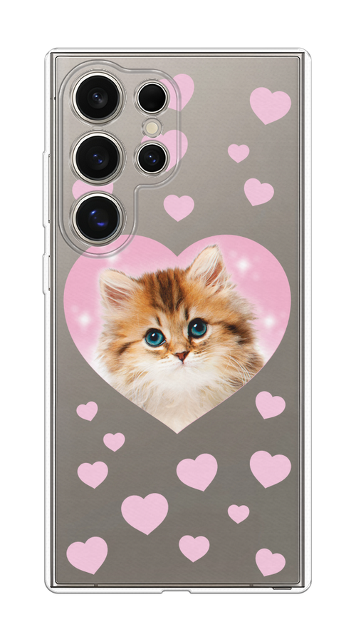 Чехол на Samsung Galaxy S25 Ultra "Котенок в сердце", Розовый;оранжевый;белый;прозрачный, 2110550-1
Чехол на Samsung Galaxy S25 Ultra "Котенок в сердце", Розовый;оранжевый;белый;прозрачный, 2110550-1