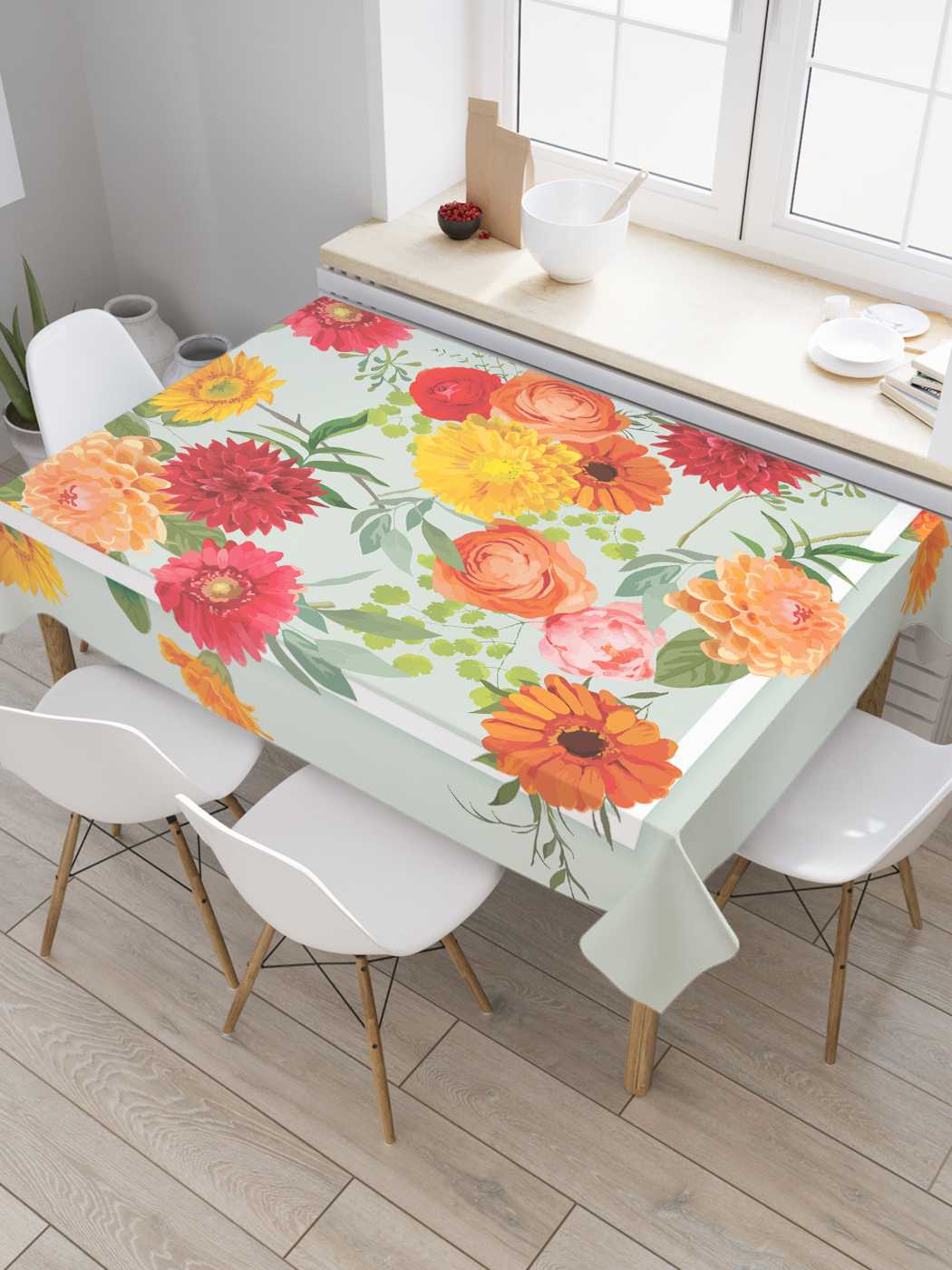 Скатерть прямоугольная JoyArty "Открытка цветов" из сатена, 180x145 см, Оранжевый, Открытка цветов
Скатерть прямоугольная JoyArty "Открытка цветов" из сатена, 180x145 см, Оранжевый, Открытка цветов