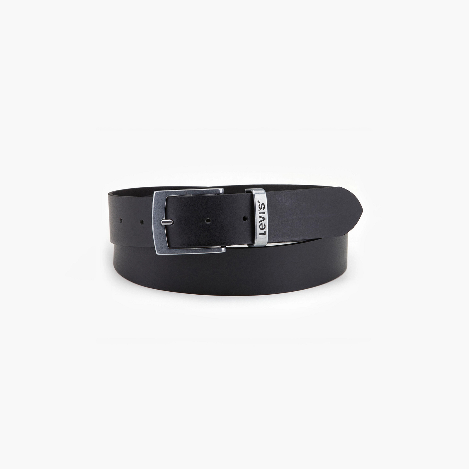 фото Ремень мужской levi's men hebron belt черный, 100 см