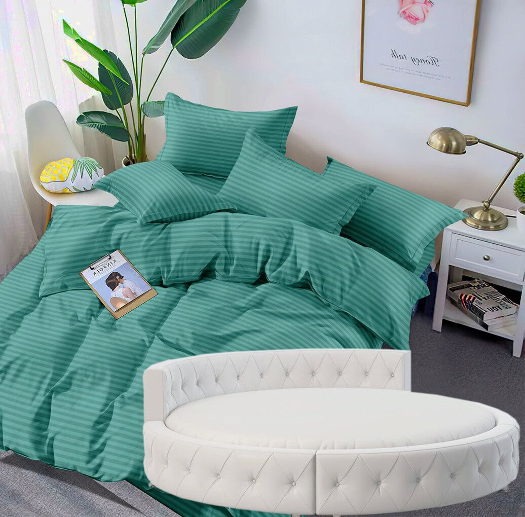 Простыня Maktex круглая из страйп сатина на резинке 230x230x30 Лагуна 1х1, круглая из страйп-сатина на резинке 200 х 200 х 30_00-00198438
Простыня Maktex круглая из страйп сатина на резинке 230x230x30 Лагуна 1х1, круглая из страйп-сатина на резинке 200 х 200 х 30_00-00198438