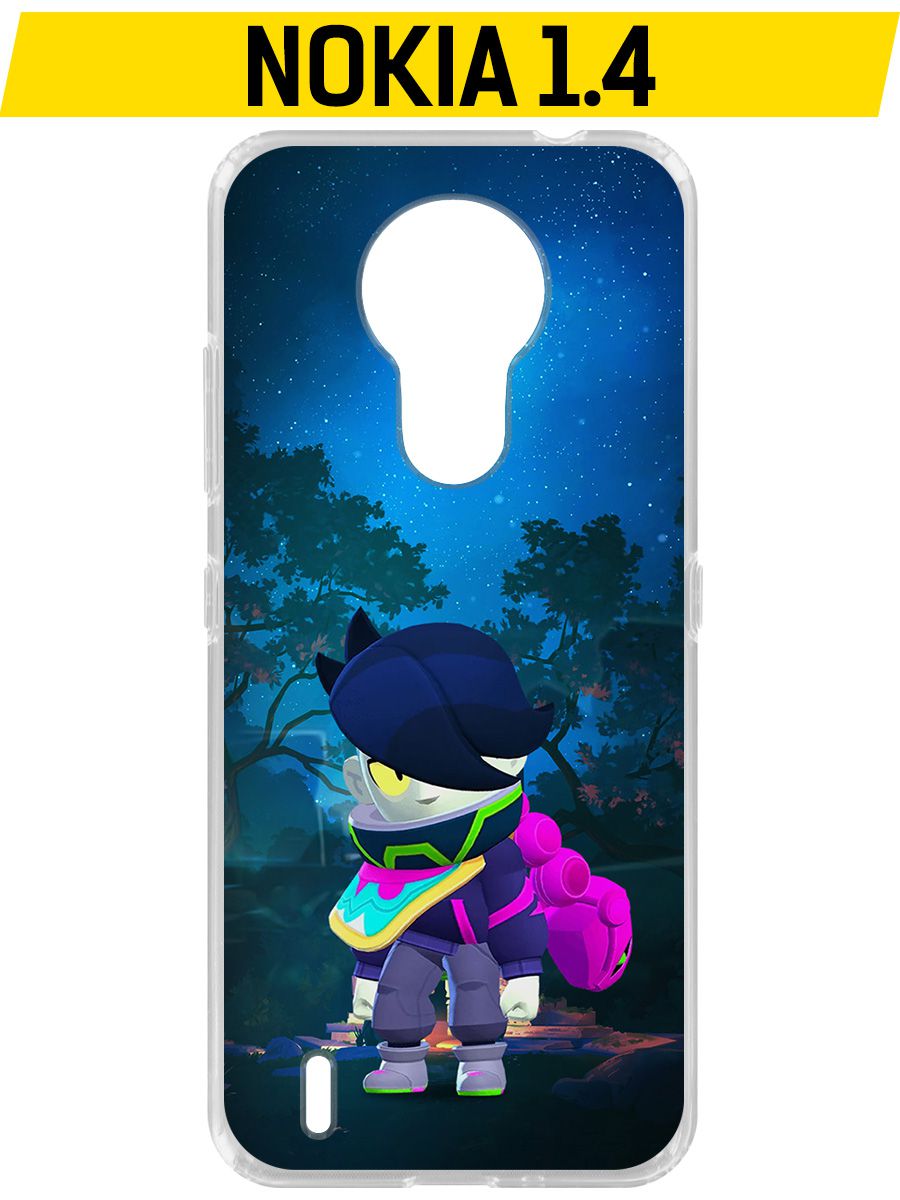 Чехол-накладка Krutoff Clear Case Brawl Stars-Орочи Эдгар для Nokia 1.4, Прозрачный
Чехол-накладка Krutoff Clear Case Brawl Stars-Орочи Эдгар для Nokia 1.4, Прозрачный