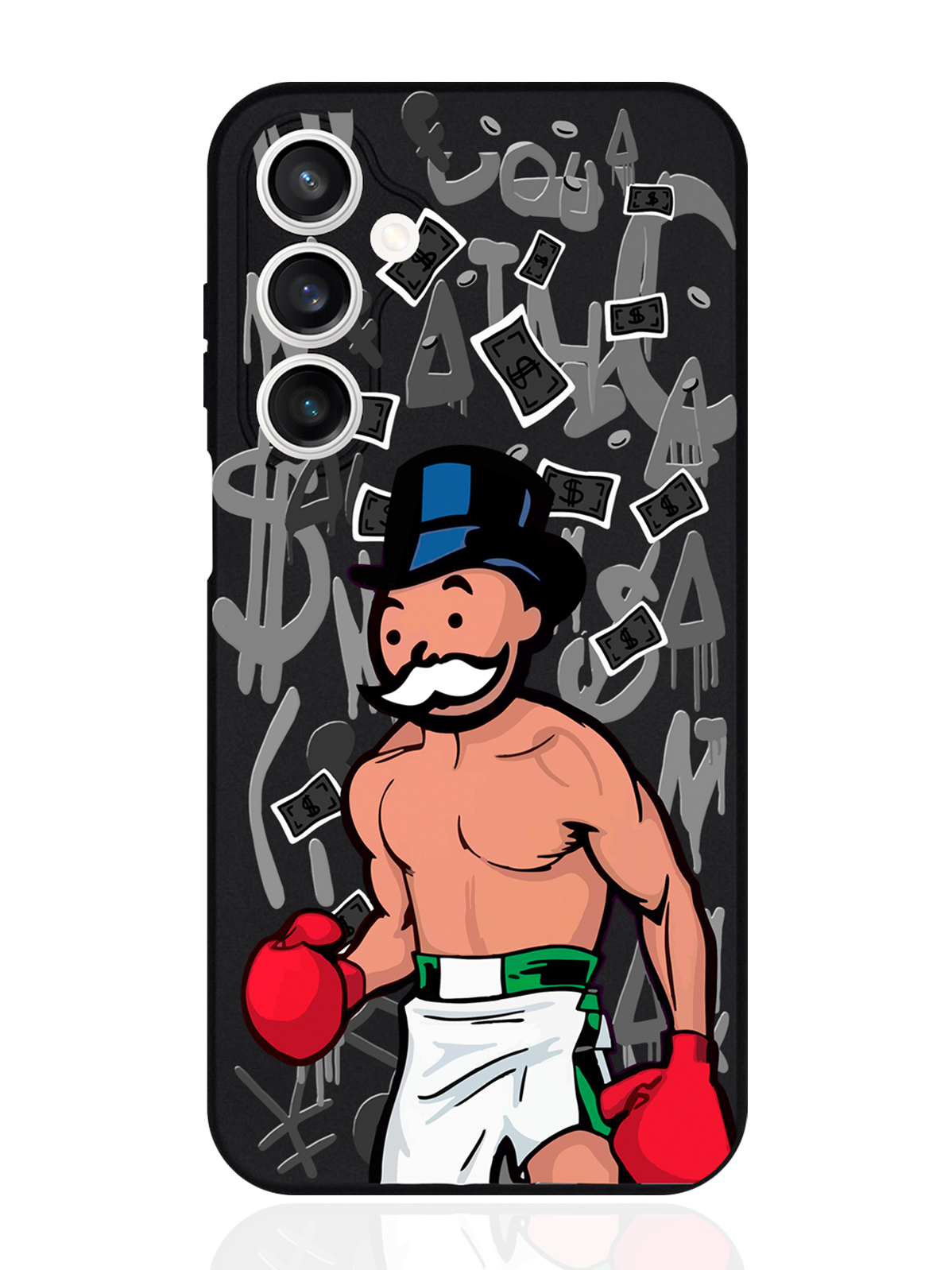 Чехол для смартфона Samsung S23Fe черный силиконовый Monopoly Boxing/ Монополия Боксер, Разноцветный, Samsung
Чехол для смартфона Samsung S23Fe черный силиконовый Monopoly Boxing/ Монополия Боксер, Разноцветный, Samsung