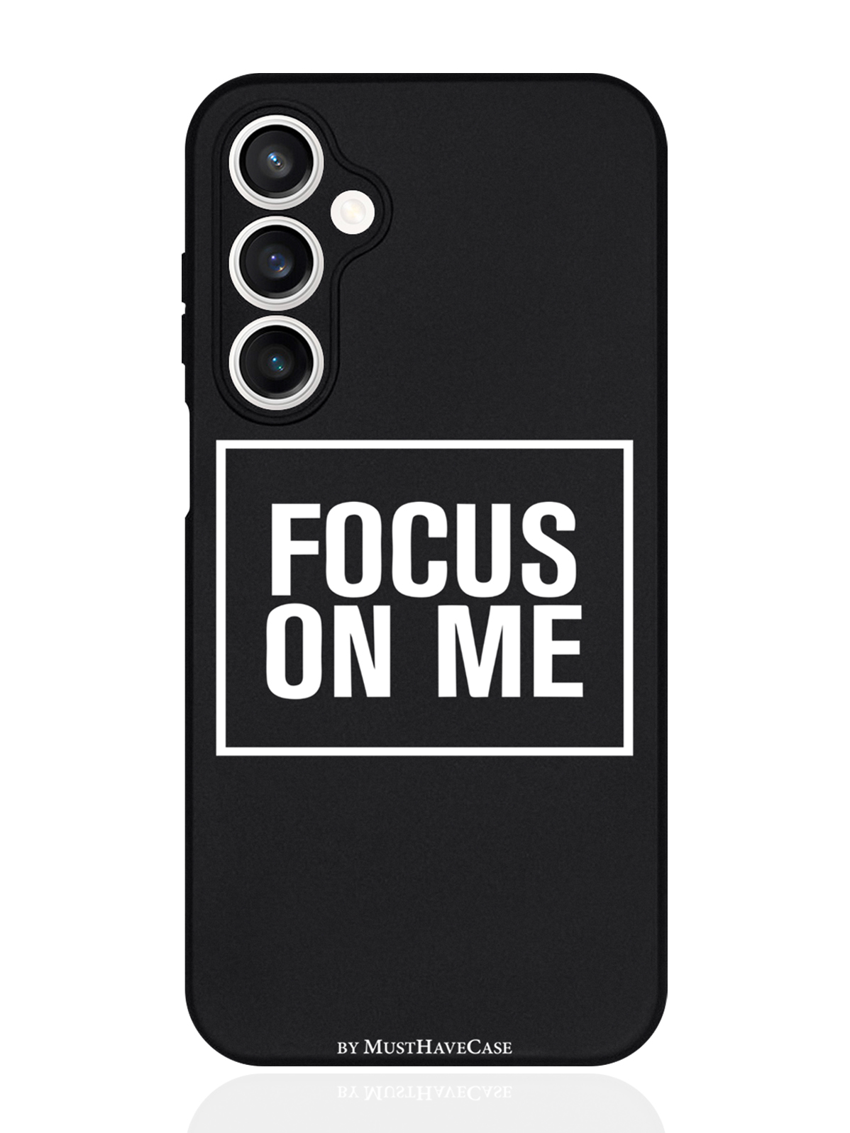 Чехол для смартфона Samsung S23Fe черный силиконовый Focus on me, Черный;белый, Samsung
Чехол для смартфона Samsung S23Fe черный силиконовый Focus on me, Черный;белый, Samsung