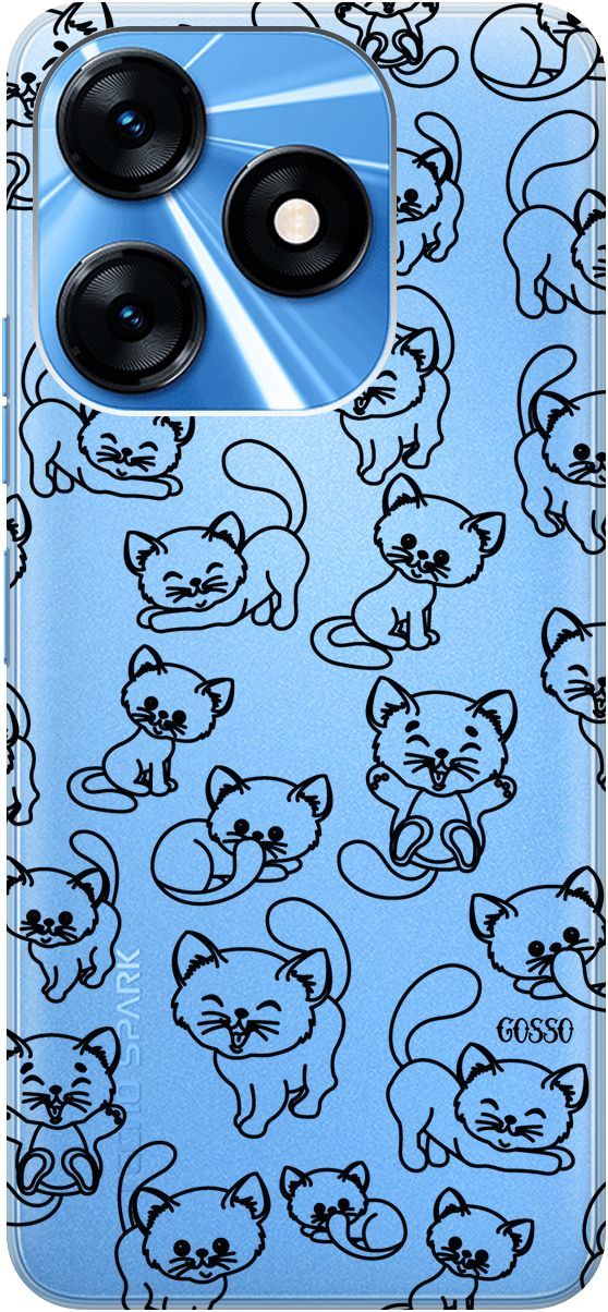 Чехол на Tecno Spark 10 с 3D принтом "Cute Kitties" прозрачный, Прозрачный;черный, 159542
Чехол на Tecno Spark 10 с 3D принтом "Cute Kitties" прозрачный, Прозрачный;черный, 159542