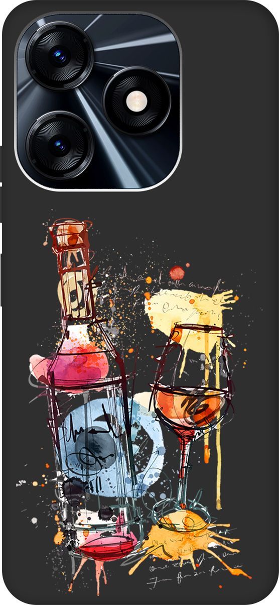 Чехол на Tecno Spark 10 с 3D принтом "Aquarelle Wine" черный, Черный;голубой, 159544
Чехол на Tecno Spark 10 с 3D принтом "Aquarelle Wine" черный, Черный;голубой, 159544