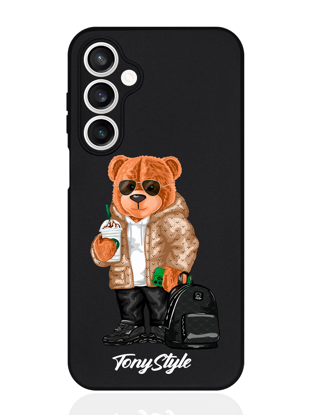 Чехол для смартфона Samsung S23Fe черный силиконовый Tony Style в очках, Коричневый;черный;белый, Samsung
Чехол для смартфона Samsung S23Fe черный силиконовый Tony Style в очках, Коричневый;черный;белый, Samsung