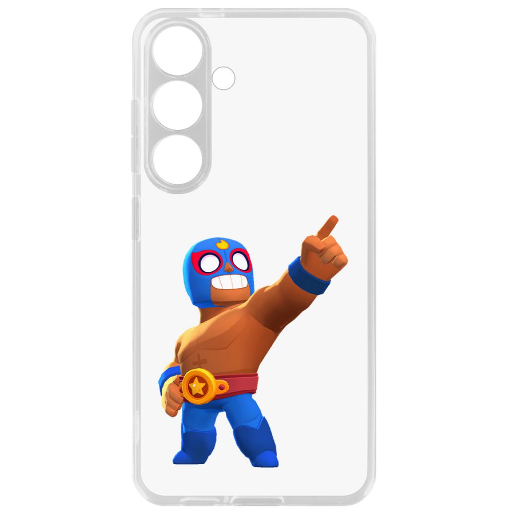 Чехол-накладка Krutoff Clear Case Brawl Stars-Эль Примо для Samsung Galaxy S24, Прозрачный
Чехол-накладка Krutoff Clear Case Brawl Stars-Эль Примо для Samsung Galaxy S24, Прозрачный