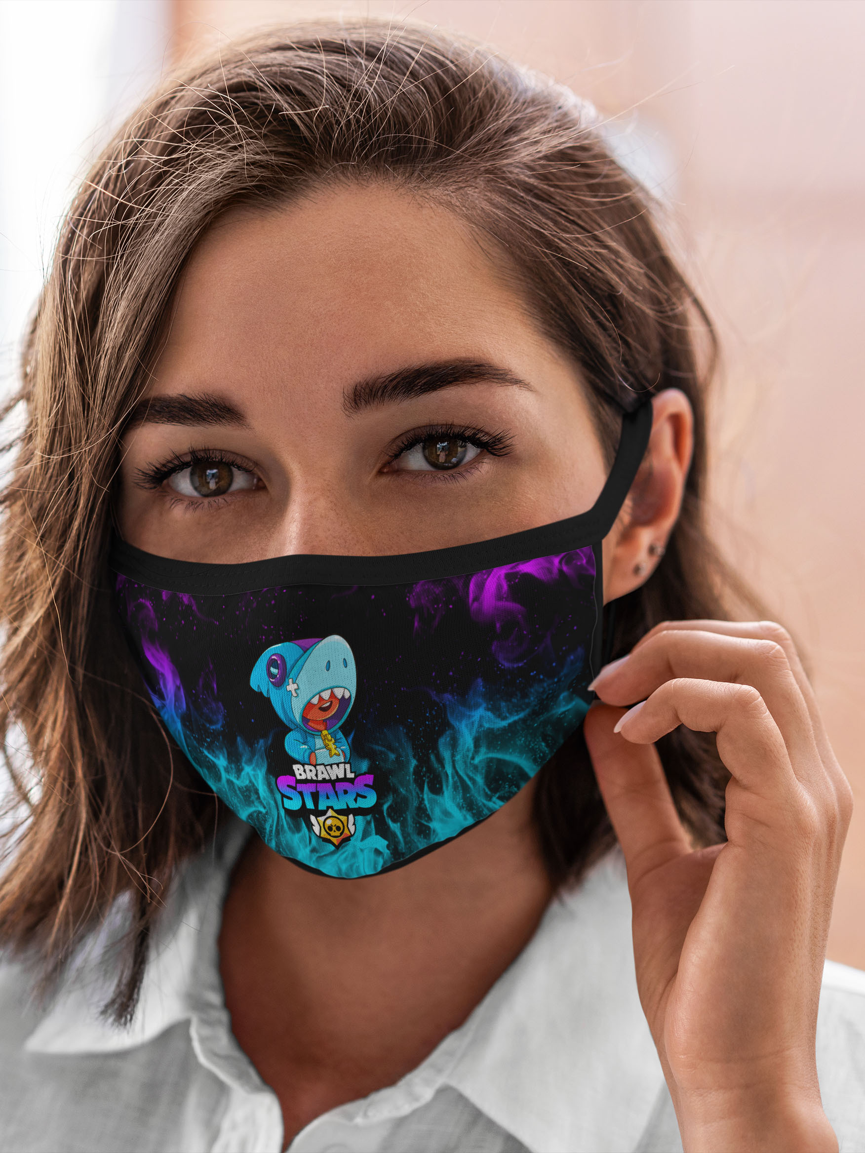 Многоразовая маска унисекс Burnettie Brawl Stars Leon Shark Леон Акула, Разноцветный, Brawl Stars Leon Shark Леон Акула
Многоразовая маска унисекс Burnettie Brawl Stars Leon Shark Леон Акула, Разноцветный, Brawl Stars Leon Shark Леон Акула