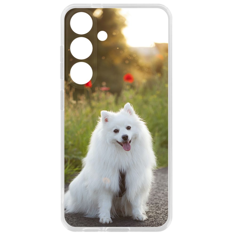Чехол-накладка Krutoff Clear Case Белый шпиц для Samsung Galaxy S24, Прозрачный
Чехол-накладка Krutoff Clear Case Белый шпиц для Samsung Galaxy S24, Прозрачный
